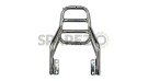 Royal Enfield GT and Interceptor 650 Rear Luggage Rack Carrier Chrome Finish - SPAREZO